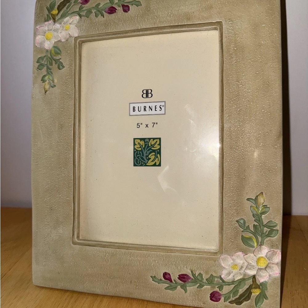 Burnes of Boston Tan 5x7 Picture Frame
